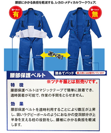 8620 レカロメディカルツナギ服